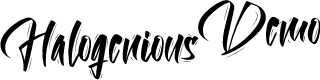 Halogenious Demo