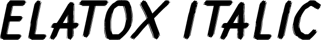 Elatox Italic