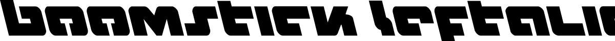 Boomstick Leftalic