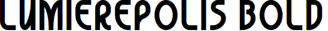 Lumierepolis Bold