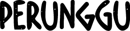 Perunggu Personal Use