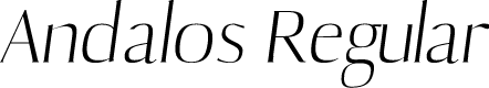 Andalos Regular