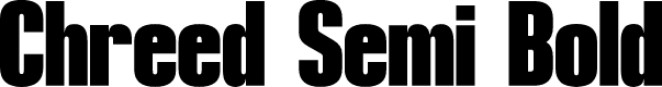 Chreed Semi Bold