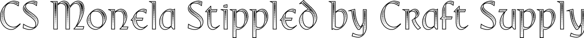CS Monela Stippled Regular Demo