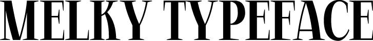 Melky Typeface Regular