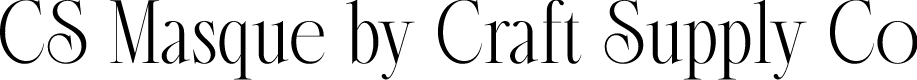 CS Masque Regular Demo