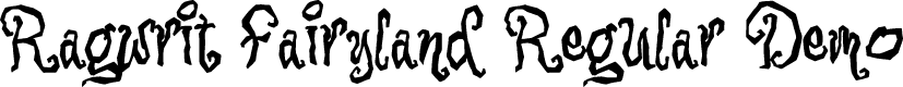 Ragwrit Fairyland Regular Demo