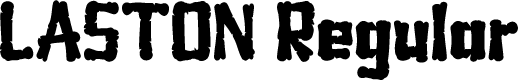 LASTON Regular