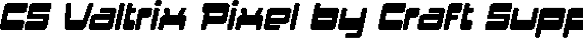 CS Valtrix Pixel Regular Demo