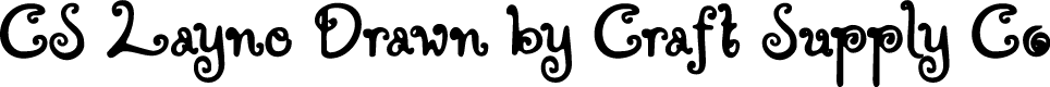CSLayneDrawn-Regular Demo