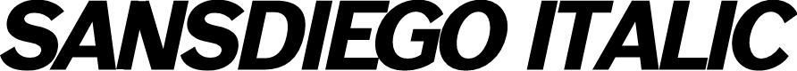sansdiego Italic