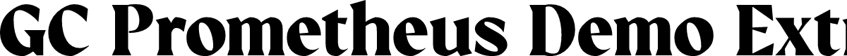 GC Prometheus Demo Extra Bold