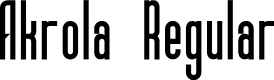 Akrola Regular