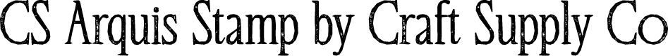 CS Arquis Stamp Regular Demo