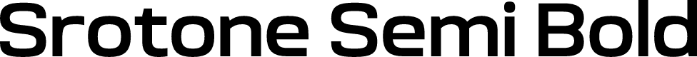 Srotone Semi Bold
