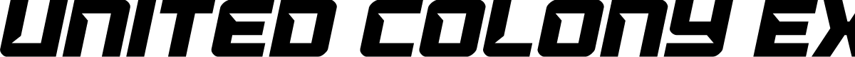 United Colony Expanded Italic