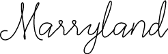 Marryland Handwriting Wedding