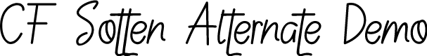 CF Sotten Alternate Demo