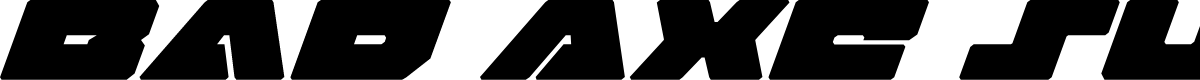 Bad Axe Super-Italic