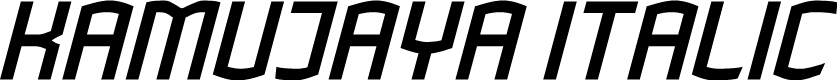 Kamujaya Italic