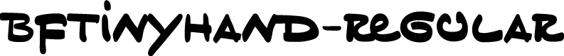 BFTinyHand-Regular