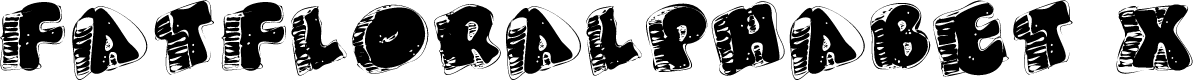 FatFloralphabetXperimental