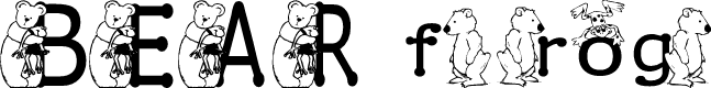 KG BEAR&FROG
