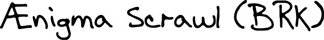 Ænigma Scrawl (BRK)