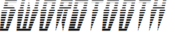Swordtooth Gradient Italic