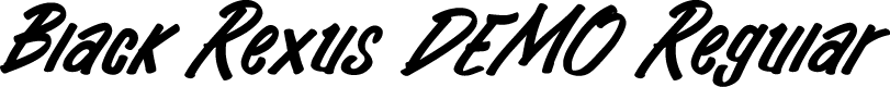 Black Rexus DEMO Regular