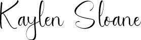 Kaylen Sloane