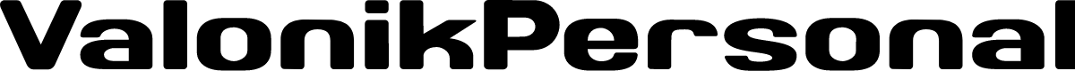 ValonikPersonalUse-SemiBold
