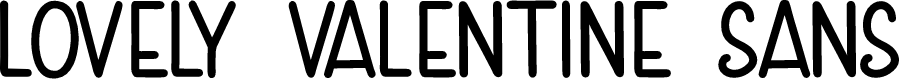 Lovely Valentine Sans