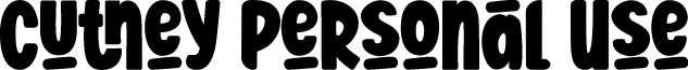 Cutney Personal Use