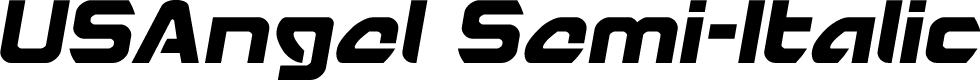 USAngel Semi-Italic