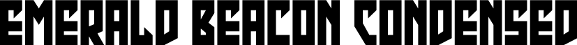 Emerald Beacon Condensed