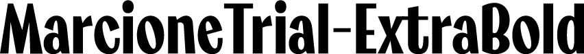MarcioneTrial-ExtraBold