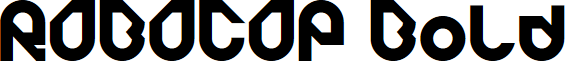 ROBOCOP Bold