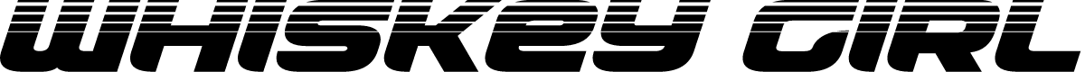 Whiskey Girls Halftone Italic