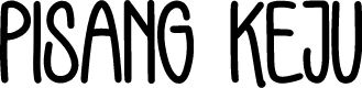 PISANG KEJU
