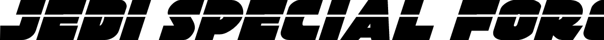Jedi Special Forces Laser Italic