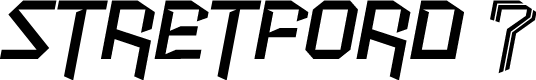 Stretford 7 Italic
