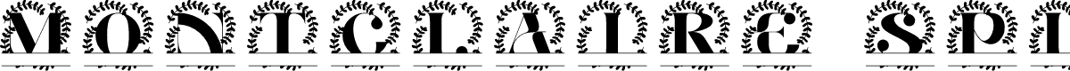 Montclaire Split Monogram
