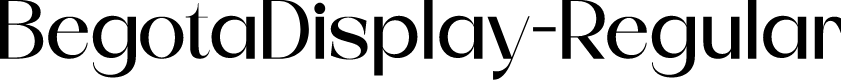 BegotaDisplay-Regular