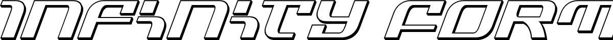 Infinity Formula 3D Italic