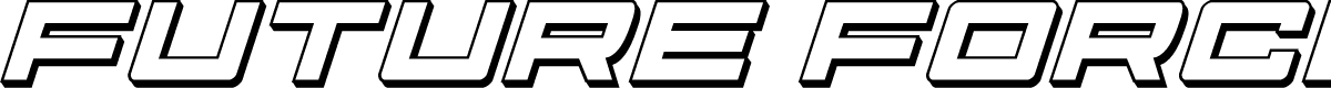 Future Forces 3D Italic