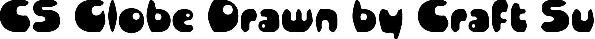 CSGlobeDrawn-Regular Demo