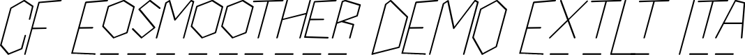 CF Eosmoother DEMO ExtLt Ita