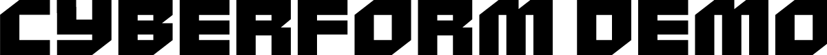 Cyberform Demo