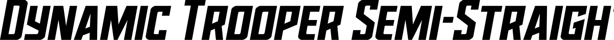 Dynamic Trooper Semi-Straight